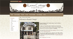 Desktop Screenshot of karmacottage.com